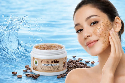 Lumia Gluta White Urgent Facial Coffee Scrup